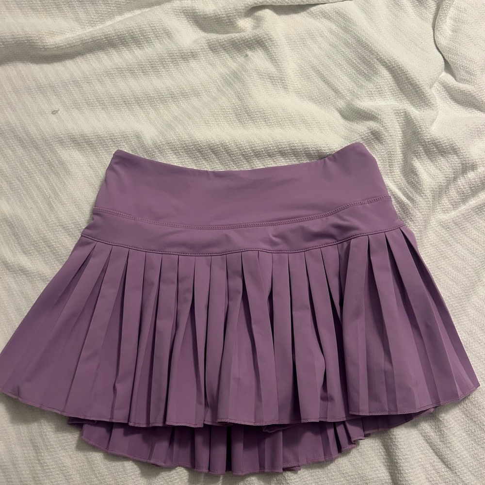 Gold Hinge Athletic Purple Skirt